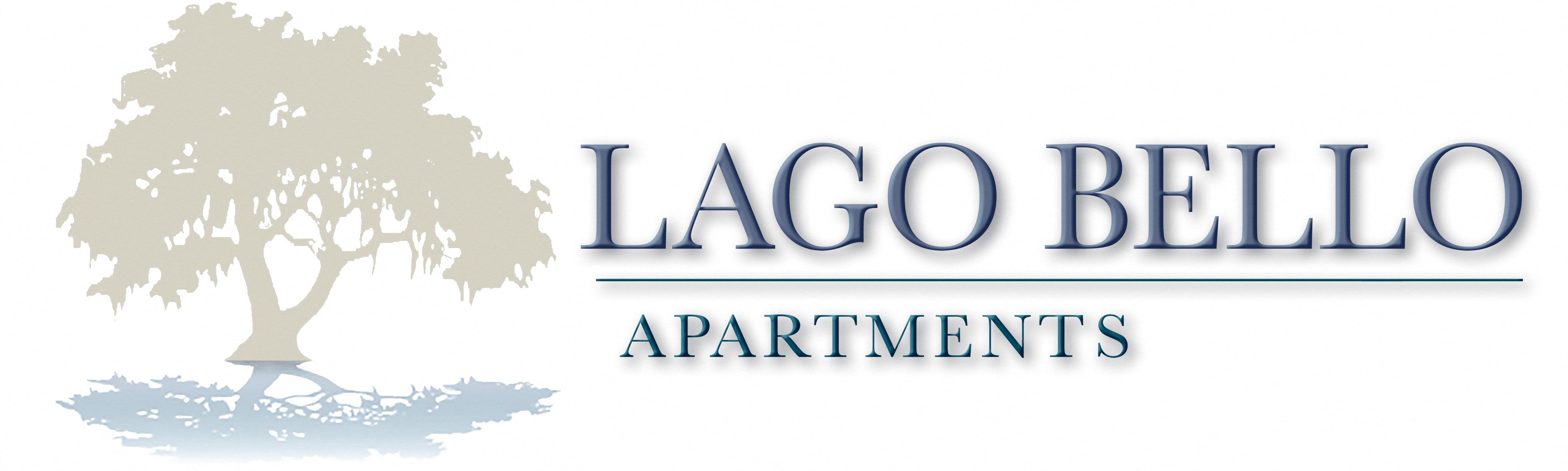 the logo for lago belo apartments